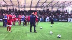 Will Smith soccer kick fail at Champions Festival