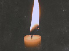 Unfading candle
