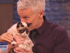 Grumpy Cat on Anderson Cooper show