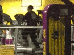 Dance on the treadmill