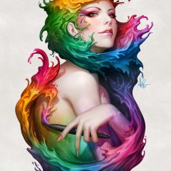 Angel of Colors