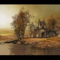 Abandoned Villa (game Art)