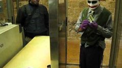 The Joker Goes Through Security At The Western Wall