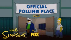 Homer votes 2012