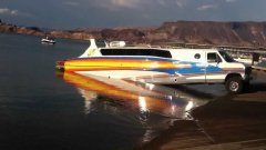 Innovative RV-boat hybrid
