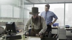 Amish IT guy at the office