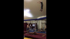 Acrobatic Teeterboard Training
