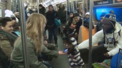 Ventriloquist Picking Up Girls On The Subway