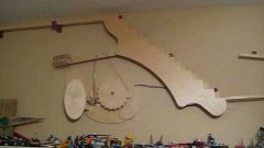 Epic Marble Rube Goldberg On Kid’s Bedroom Wall