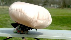 Airbag Deploying in Slow Motion
