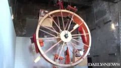 Crazy Artists Live In Human Hamster Wheel Apartment