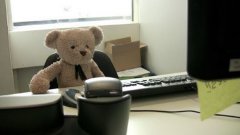 Misery Bear Goes to Work