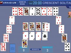 crescent solitaire card game