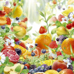 Открытки с фруктами с днем рождения, поздравления года