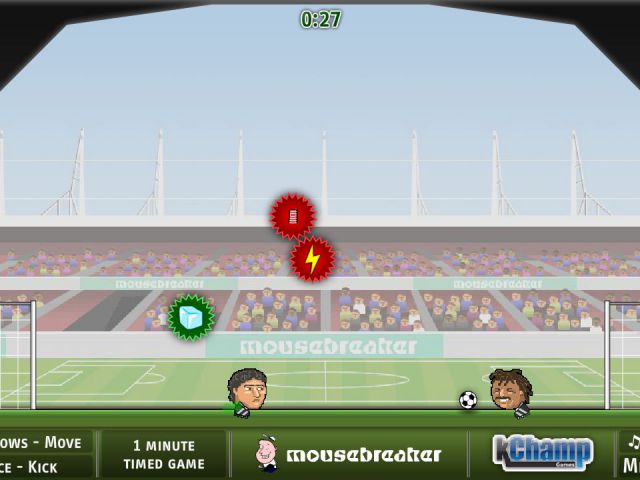 Sports Head Football Championship, Flash Games