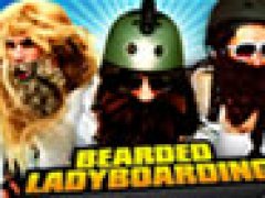 Bearded Ladyboarding