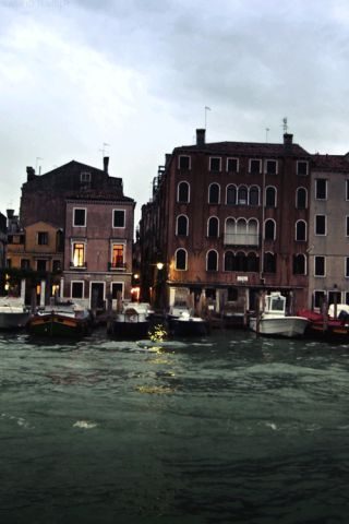 Icy calm Venice
