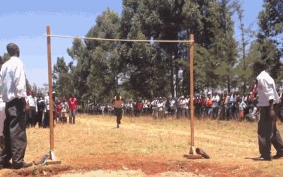 Kenian high jumper