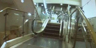 The world’s shortest escalator