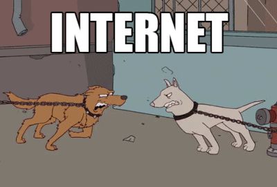 Internet and reality fight