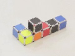 Self-assembling robo cubes