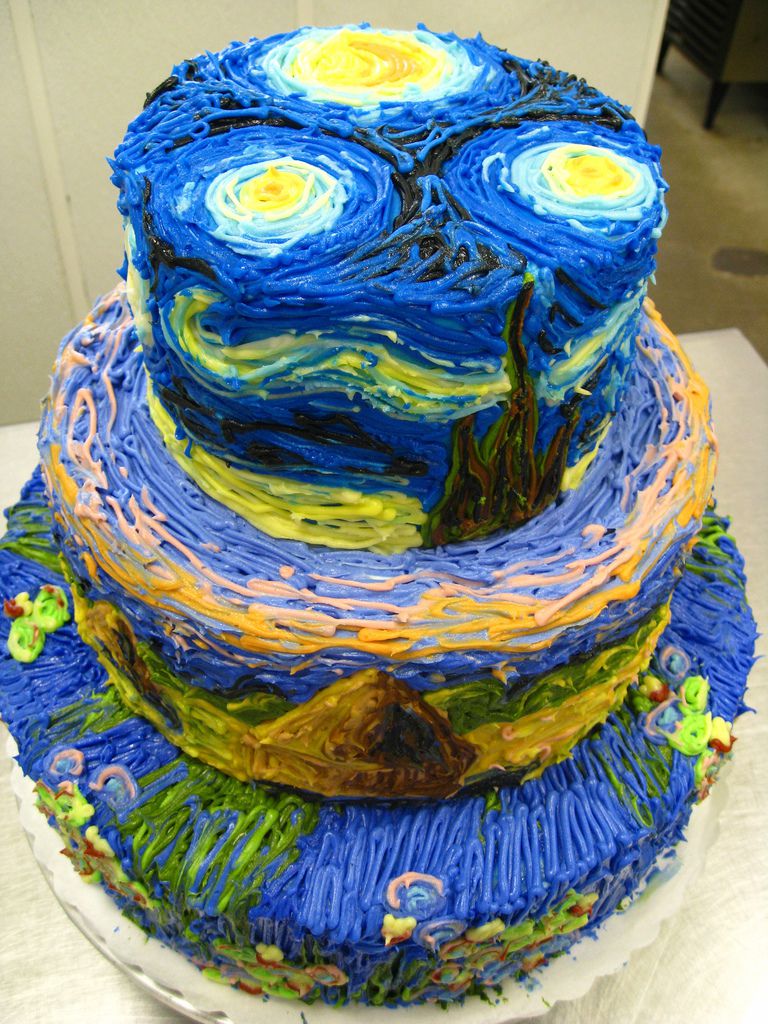 impressionist cake