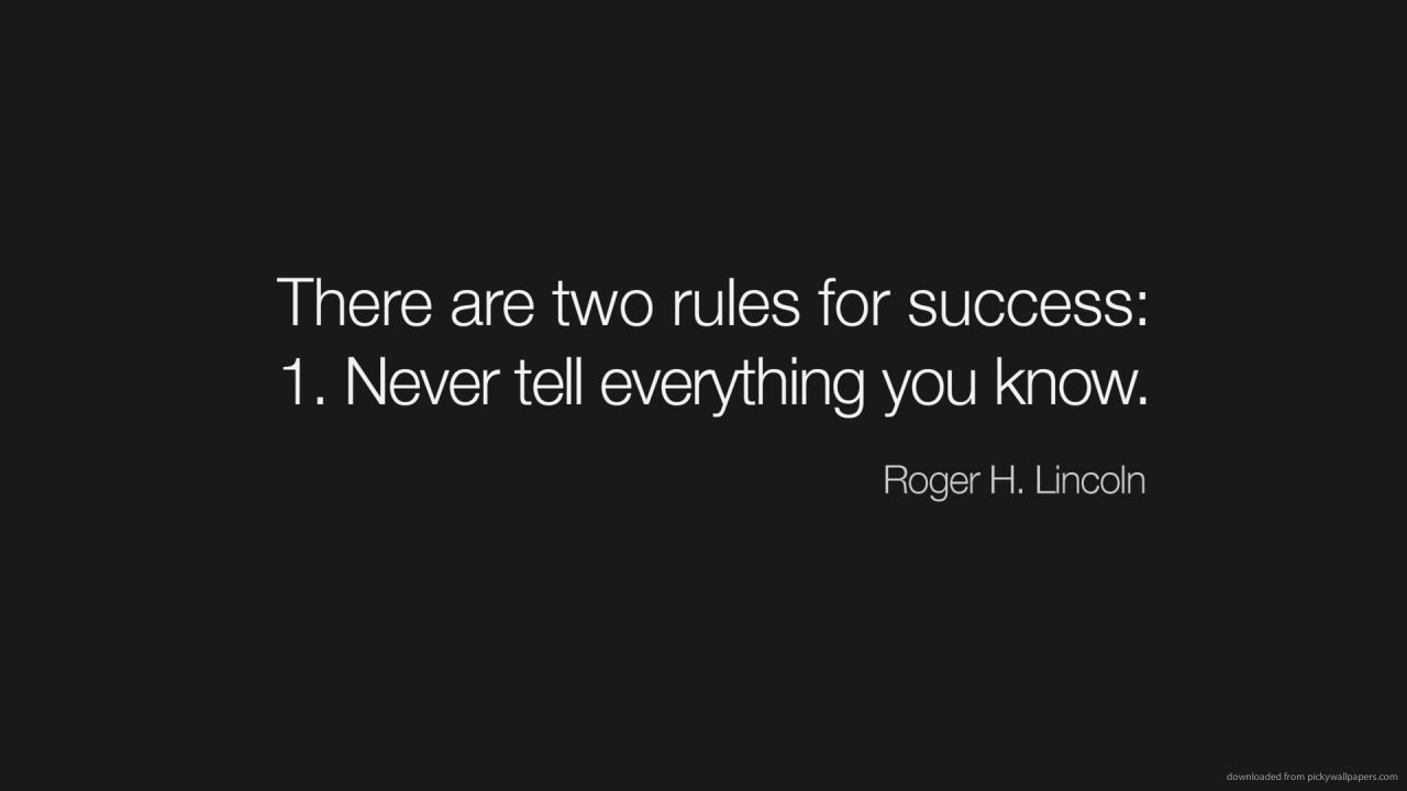 Two rules