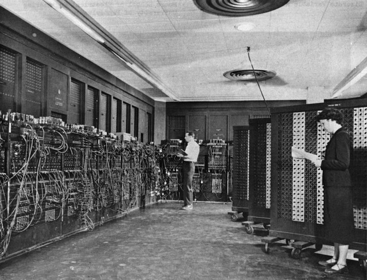 The first computer, 1946