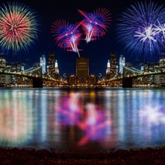 Fringe NYC New Year Fireworks
