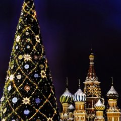 Christmas Tree in Red Square