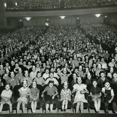 A meeting of the Mickey Mouse Club, early 1930s