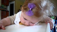 Baby Falls Asleep While Being Fed