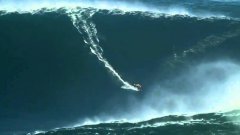 Surfer on 90 Foot Wave