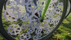 Bicycle Wheel Art Animation