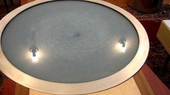 Fluid Filled Spinning Coffee Table