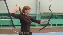 Archery Master Shows Off Her Speed And Skill