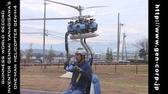 World’s smallest One-man Helicopter
