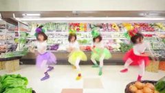 Japanese Girls Dance At Grocery Store Music Video
