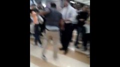 Teacher dances in response to high school cafeteria dance prank