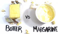 Butter vs margarine