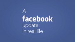 A Facebook Update In Real Life