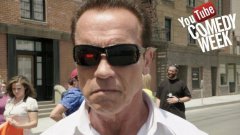 Arnold pumps you up for YouTube Comedy Week