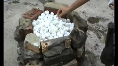 Ping pong balls are incredibly flammable