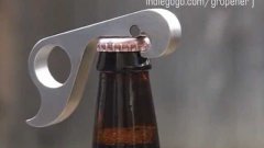 GrOpener: efficient one-handed bottle opener