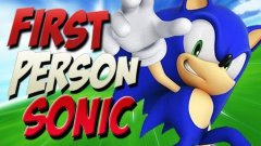 First person Sonic the Hedgehog