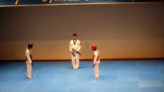 Taekwondo match turns into dance