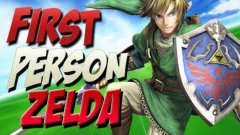 First person Legend of Zelda