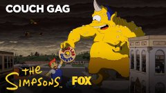 Treehouse of horror XXIV couch gag