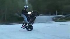 Insane motorcycle drifting