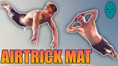 Amazing Gymnastic, Freerunner Tricks On AirTrick Mat